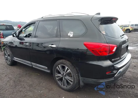 2020 Nissan Pathfinder Platinum z USA, uszkodzony, nr VIN 5N1DR2DM8LC603549